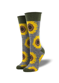 Sincerely Sunflower Recycled Cotton Socks