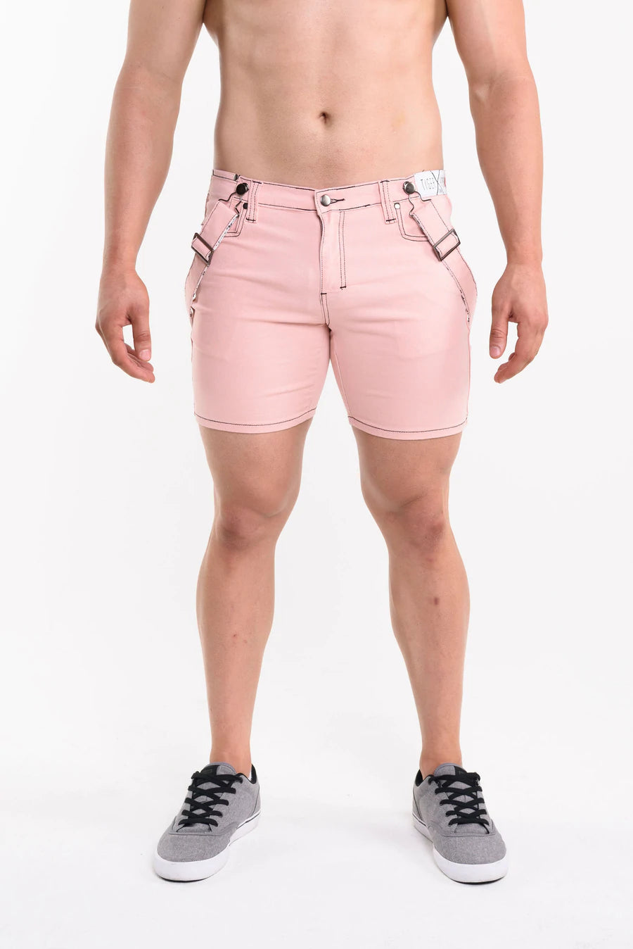【COSYHARU】Coral denim shorts Cody Shorts (Coral) – Brick & Mortar