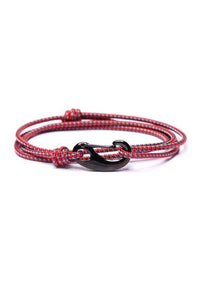 Red + Green Tactical Cord Bracelet