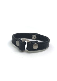 Do Good D-Ring Leather Bracelet