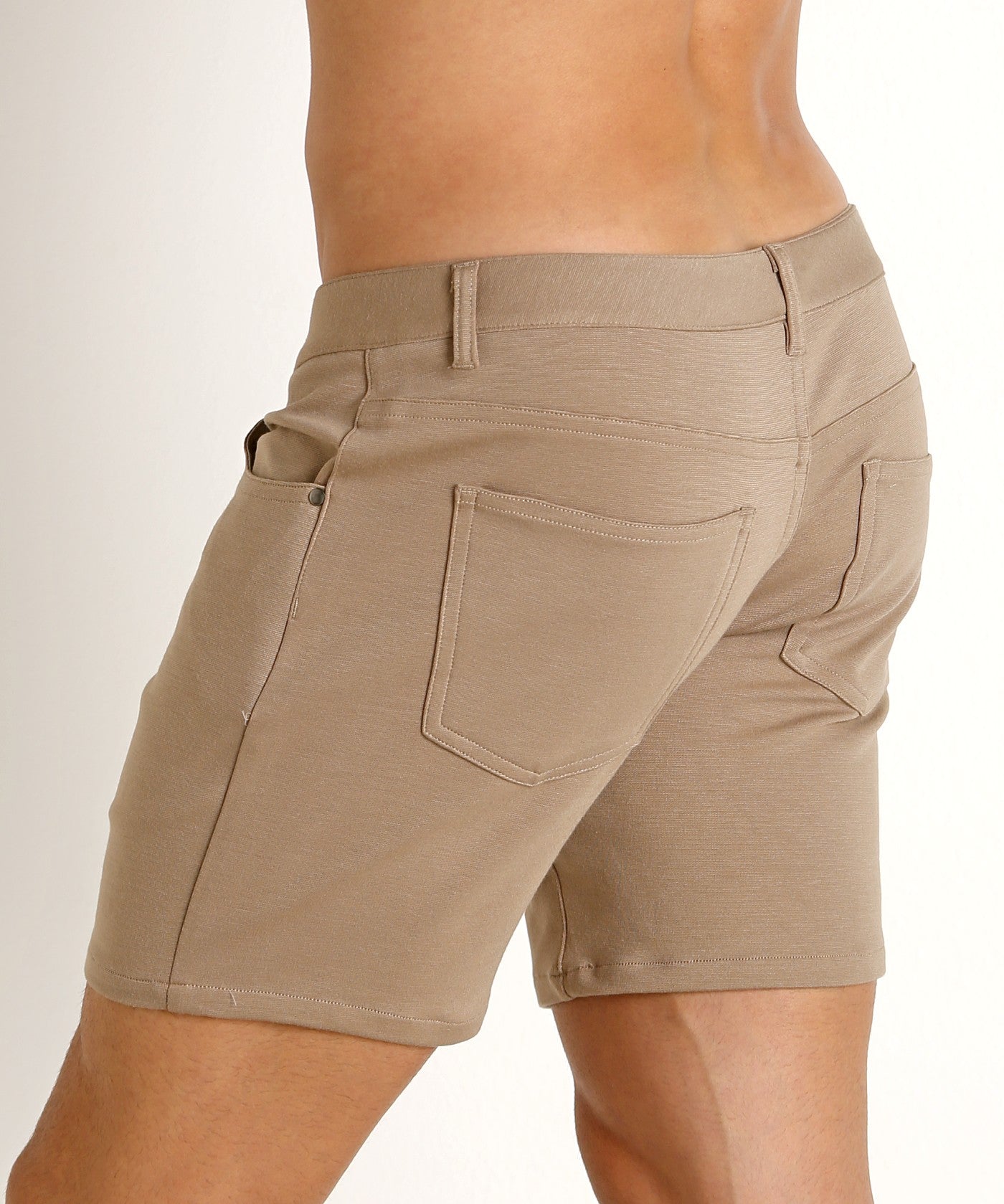 Khaki shorts clearance 5 inseam